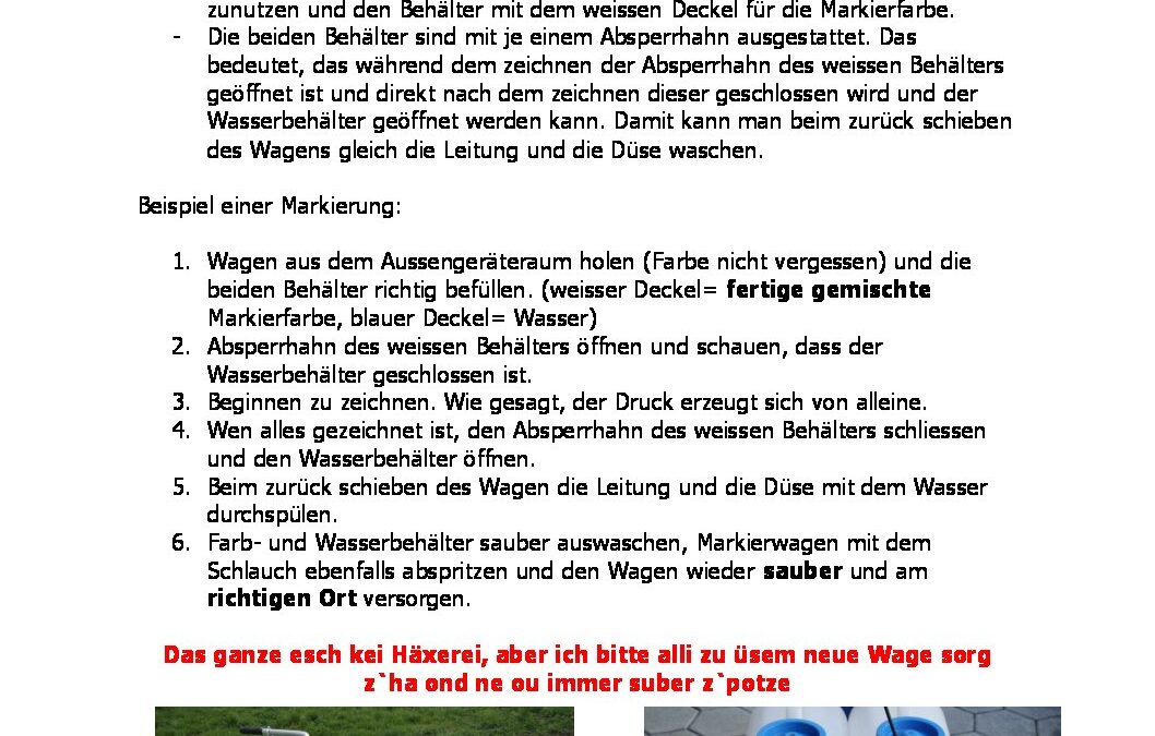 Merkblatt Markierwagen