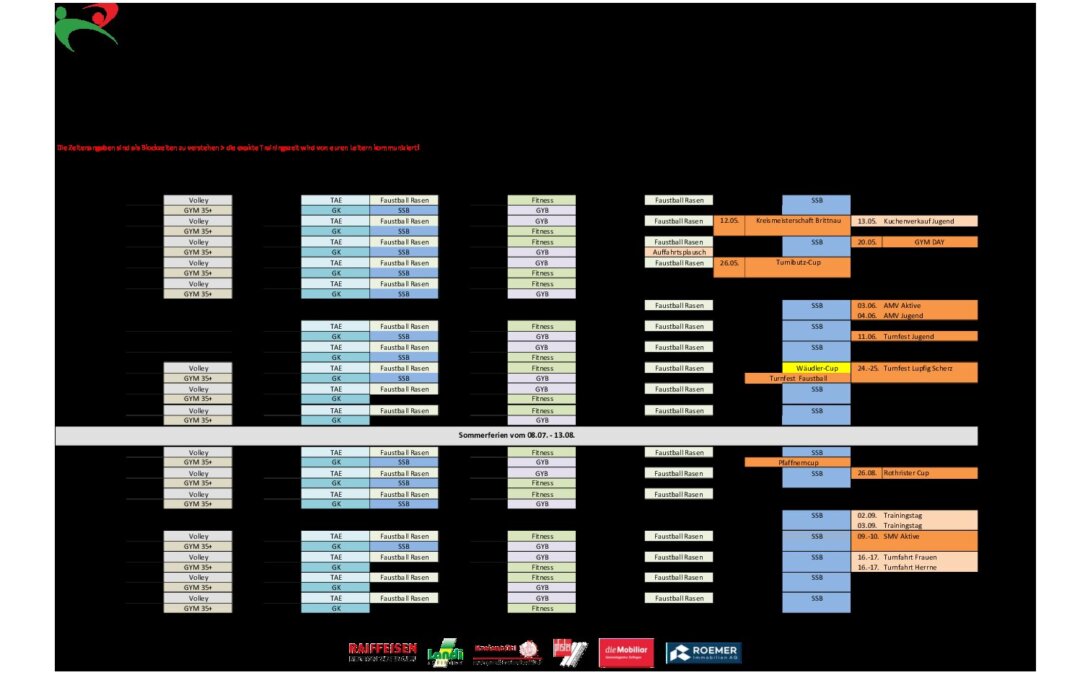 Turnstundenprogramm 2023_Mai-September
