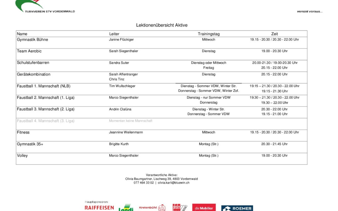 Lektionenübersicht Aktive_24_25