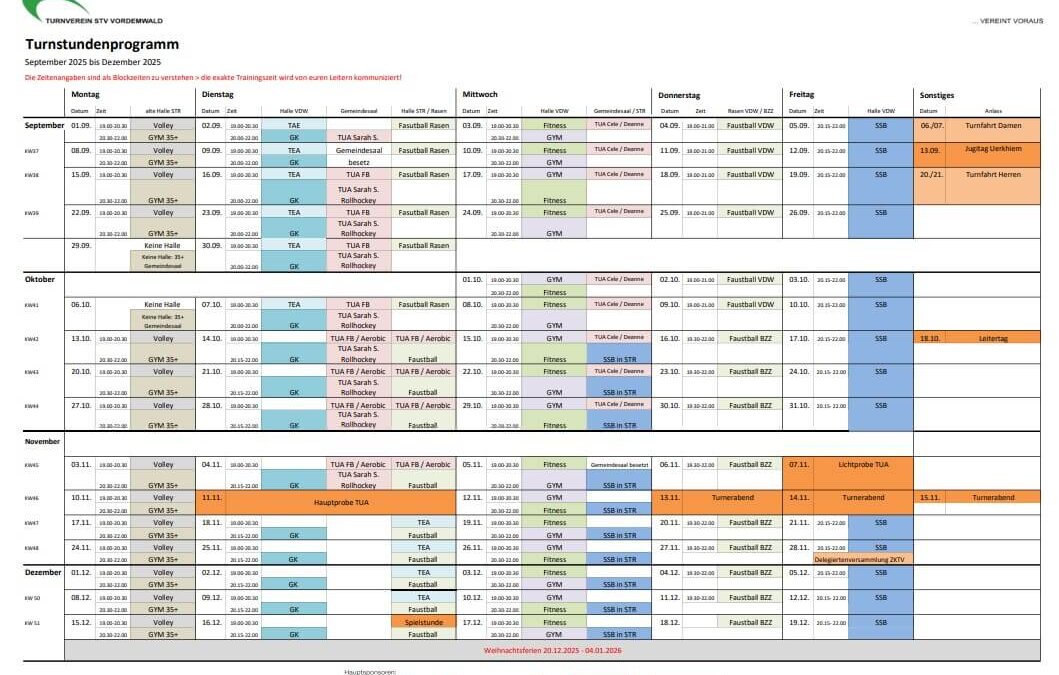 Turnstundenprogramm 2025_September 25- Dezember 25