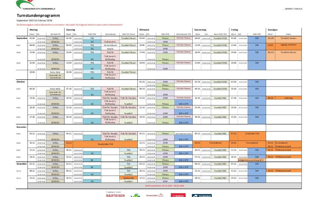 Turnstundenprogramm 2025_September 25- Februar 26
